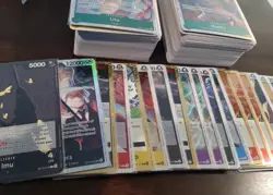One Piece OP-13 LOT OF 191 Cards Inc. Sr,L,R,UC,C All NM/Packfresh - Image 3