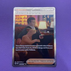 Pokemon Illustration Card Giovanni's Charisma 204/165 S&V 151 - NM - Image 1