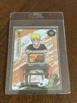 NARUTO Uzumaki Shippuden PSA Magazine Promo Card SEALED - Image 1