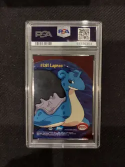 PSA 9 Lapras Clear Card Topps Pokemon - Image 2