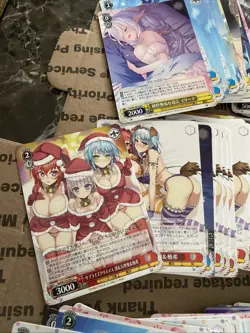 Weiss Schwarz Japanese Card Lot Storage Unit Find 300 Anime Waifu Adult Cards - Image 3