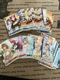 Weiss Schwarz Japanese Card Lot Storage Unit Find 300 Anime Waifu Adult Cards - Image 4