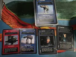 Star Wars CCG Complete Hoth Limited Black Border Set 162 Cards Near-mint - Image 1