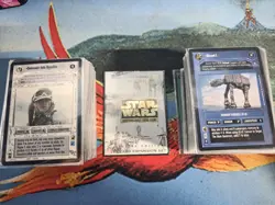 Star Wars CCG Complete Hoth Limited Black Border Set 162 Cards Near-mint - Image 2