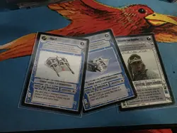 Star Wars CCG Complete Hoth Limited Black Border Set 162 Cards Near-mint - Image 3