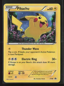 Pikachu (Collector Chest) XY89 Promo Holo XY Promos Pokemon Card - Image 1