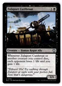 Zulaport Cutthroat 190 Commander: Bloomburrow NM - Image 1