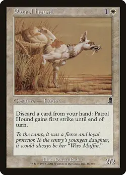 MTG | 4x PATROL HOUND x4 | ODY Odyssey | Nearmint | Ships Free! - Image 1