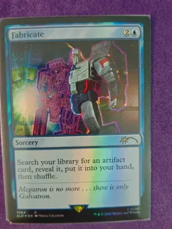 Fabricate (Secret Lair 1084) FOIL NM MTG Transformers - Image 1