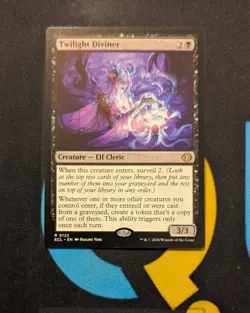 Twilight Diviner Rare ECL 122 Lorwyn Eclipsed MTG - Image 1