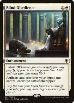 Blind Obedience - Commander 2016 - NM MTG - Image 1