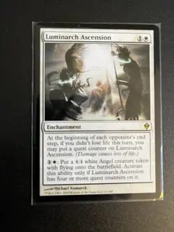 MTG Luminarch Ascension ** Zendikar ** English (NM) - Image 1