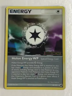 Pokemon TCG Stamped Dragon Frontiers Reverse Holo Holon Energy WP 86/101 MP - Image 1