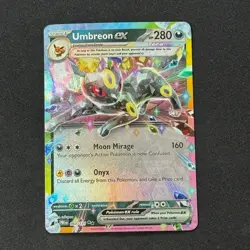 Umbreon ex 60/131 Double Rare Holo SV: Prismatic Evolution NM/M Pokemon TCG - Image 1