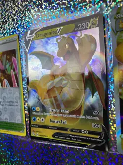 Pokemon TCG GO: Full Art 050/078 Dragonite VSTAR; 049/078 Dragonite V - Image 4