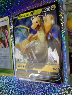 Pokemon TCG GO: Full Art 050/078 Dragonite VSTAR; 049/078 Dragonite V - Image 5