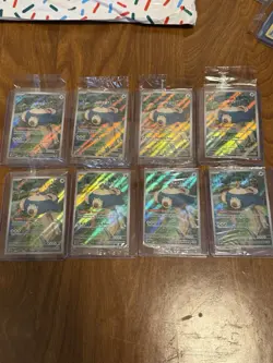 Pokemon 8 Snorlax 051 Scarlet & Violet 151 ETB Black Star Promo Holo SEALED - Image 1