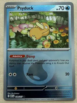 Pokemon TCG - Ascended Heroes Psyduck 039/217 - Water Energy Reverse Holo [NM] - Image 1