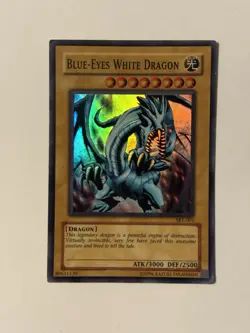 Blue-Eyes White Dragon - SKE-001 - Super Rare Unlimited Yugioh - NM/LP! - Image 2