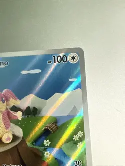 Pokemon TCG Audino 2025 Holo Black Bolt Illustration Rare Card 151/086 Sv: Black - Image 4
