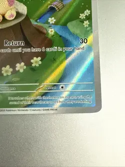 Pokemon TCG Audino 2025 Holo Black Bolt Illustration Rare Card 151/086 Sv: Black - Image 5