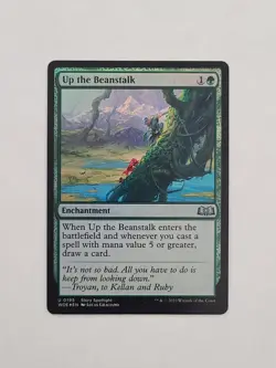 Up the Beanstalk Foil (195) Wilds of Eldraine WOE MTG Magic - Image 1