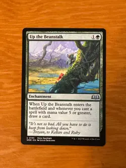 Up the Beanstalk - Wilds of Eldraine WOE - MTG - Image 1