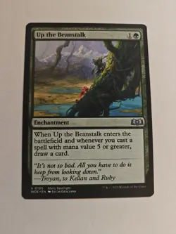 Up the Beanstalk 0195 Wilds of Eldraine WOE MTG NM - Image 1