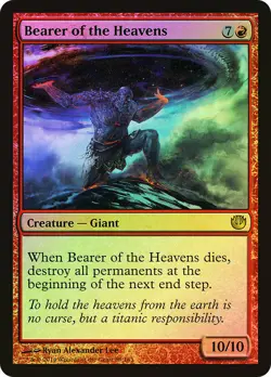 MTG FOIL Bearer of the Heavens - Journey into Nyx #089 - Image 1