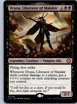 Drana, Liberator of Malakir - Commander: The Lost Caverns of Ixalan - M 193 NM - Image 1