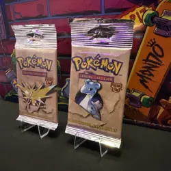 Lot Of 2x Wizards of The Coast Pokemon Fossil Booster Pack Long Crimp 742818061599 - Image 3