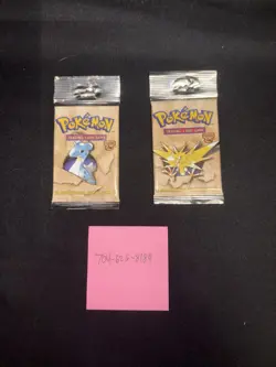 2 Wizards of The Coast Pokemon Fossil Booster Packs (WOC06159) 742818061599 - Image 2