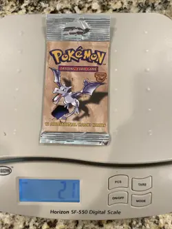 Wizards of The Coast Pokemon Fossil Booster Pack (WOC06159) long crimp factory s 742818061599 - Image 1