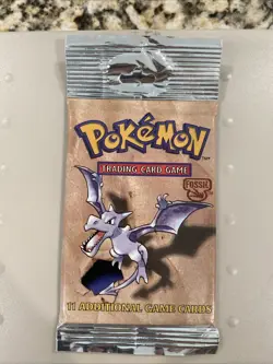 Wizards of The Coast Pokemon Fossil Booster Pack (WOC06159) long crimp factory s 742818061599 - Image 2