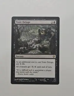 Toxic Deluge MTG Commander 2013 Black Rare Sorcery #D80 - Image 1
