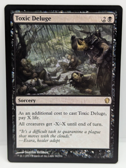 Toxic Deluge Commander 2013 Regular NM MTG - Image 1