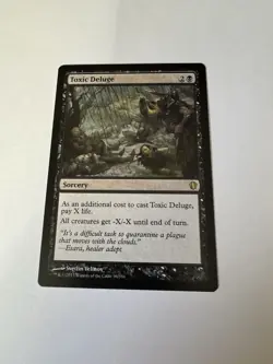 MTG Magic the Gathering Toxic Deluge (96/357) Commander 2013 LP - Image 1