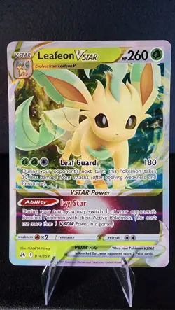 Leafeon VSTAR Promo SWSH: Sword & Shield Promo Cards SWSH195 NM - Image 1