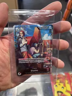 Shanks (2025 PSA Magazine Promo) OP09-001 One Piece Promotion Cards Foil - Image 1