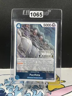 Pacifista OP01-075 Judge Stamped Foil Rare One Piece Card (1065) - Image 1