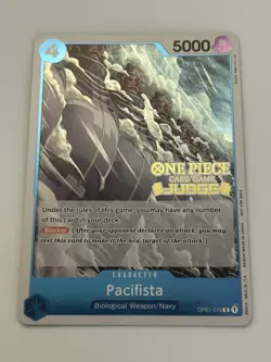 Pacifista (Judge Pack Vol. 3) OP01-075 One Piece Promotion Cards Foil - Image 2