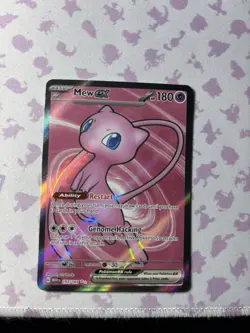 Pokemon Mew EX TCG Card 193/165 Scarlet & Violet 151 Series - Image 1