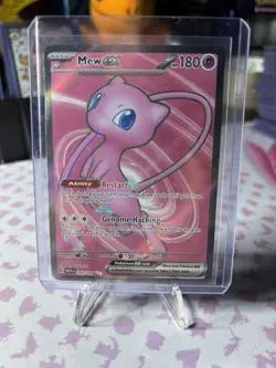 Pokemon Mew EX TCG Card 193/165 Scarlet & Violet 151 Series - Image 4