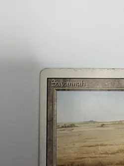 MTG Magic the Gathering Savannah Revised Edition Rare Dual Land - Image 3