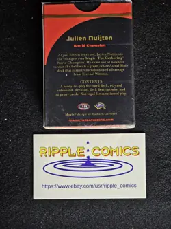 MTG 2004 World Championships Julien Nuijten Deck Factory Sealed - Image 2