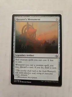 Hazoret's Monument - Amonkhet - LP - Uncommon - Legendary Artifact - Image 1
