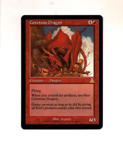 MTG Covetous Dragon SP/NM- Urza's Destiny Magic the Gathering ~ Free Shipping ~ - Image 1