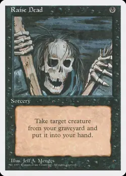 1x Raise Dead - NM/LP - Alternate 4th Edition - mtg - SPARROW MAGIC - Image 1