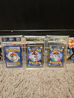 Pokemon ( AGS Grade 9- 10) Cards Lot of 6 ) Ex's, Full art, V Max not PSA - Image 3