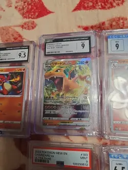 Pokemon Cards Charizard Graded Lot Of 6 - CGC PSA Slabs - Image 3
